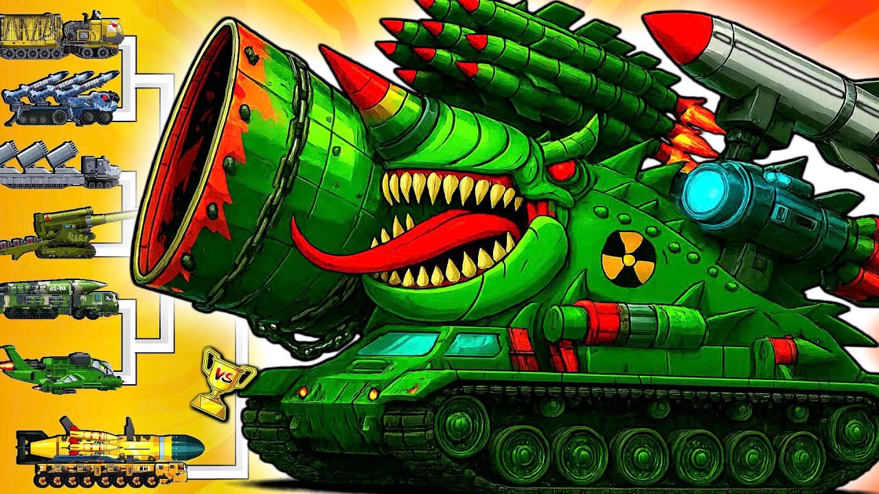Nuclear Devourer 131X – Monster Cannon vs Missile Titans!