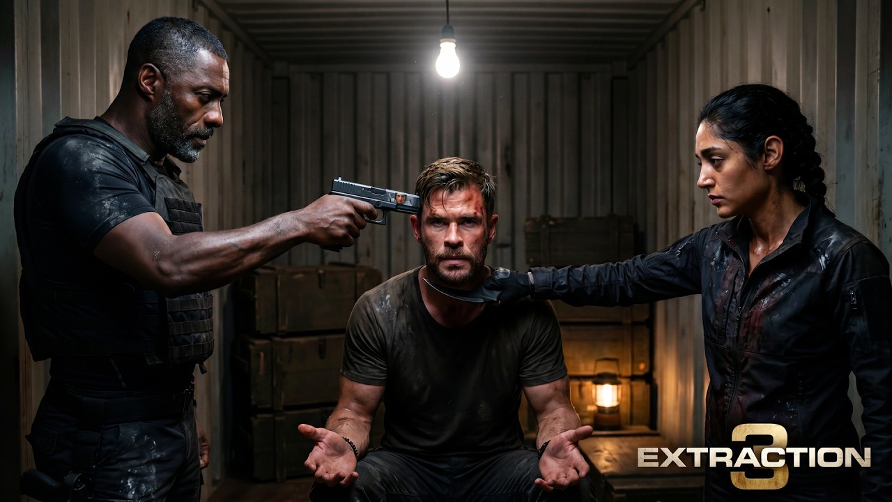 Extraction 3 (2027) - Chris Hemsworth , Idris Elba | Tyler Rake joins Alcott !