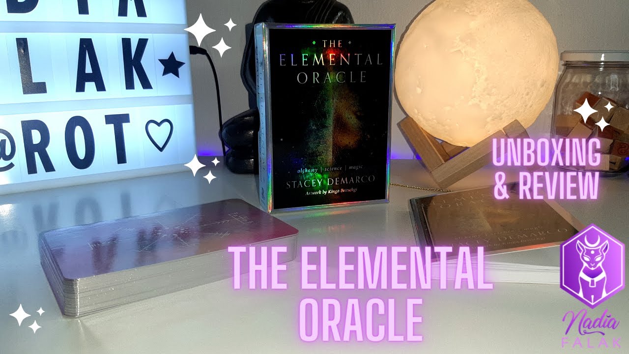 THE ELEMENTAL ORACLE (Oráculo de los Elementos) ✨ Unboxing & Reseña | Nadia Falak