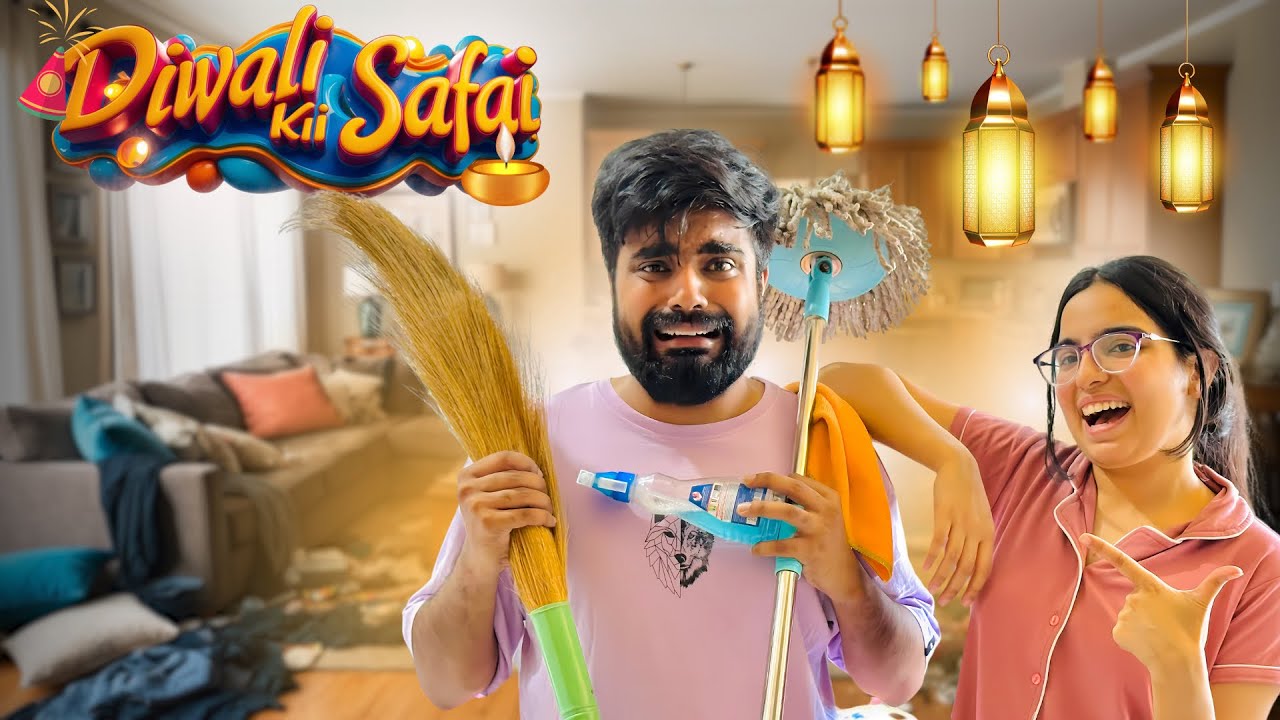 Diwali ki safai boht mushkil hai 😭