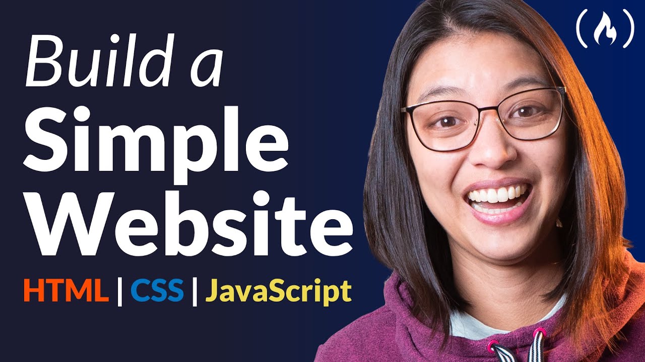 Build a Simple Website with HTML, CSS, JavaScript &ndash; Course for Beginners