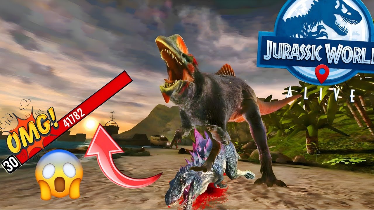 Unbelievable!!! BECKLEJARA deals 41782 damaged to MORTEM REX Boss || Jurassic world alive || V3.16