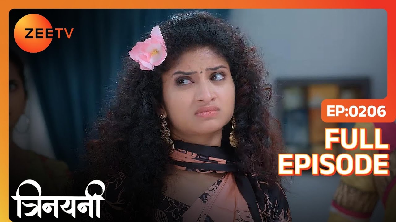 Hasini को शक हुआ Jasmine के होने वाले पति पर | Trinayani Hindi | Full Ep. 206 | ZEE TV
