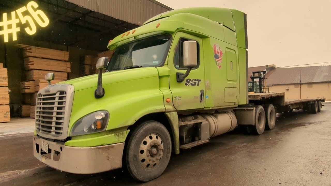 Paskutinė Diena Darbe, Freightliner - Ar Geras? Amerika Kelyje #56