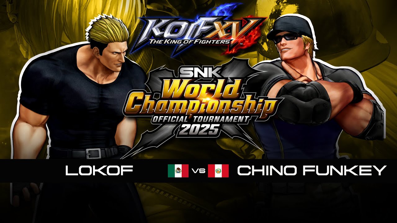 KOF XV 🇲🇽 LOKOF против CHINO FUNKEY 🇵🇪 | Чемпионат мира SNK 2025 | THE KING OF FIGHTERS XV #SWC2025