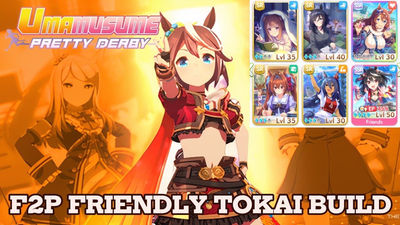 F2P FRIENDLY TOKAI TEIO BUILD AND FULL CAREER - UMA MUSUME PRETTY DERBY