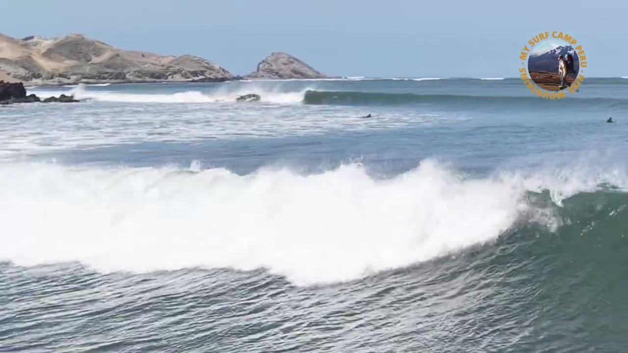 My Surf Camp Peru : Chicama Surf Camp Drone beginner intermediate