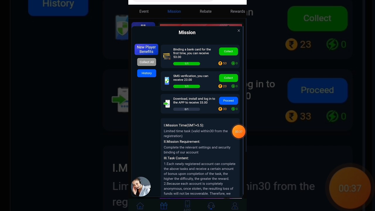New Casino Site Bonus 109rs // apk link in comment box