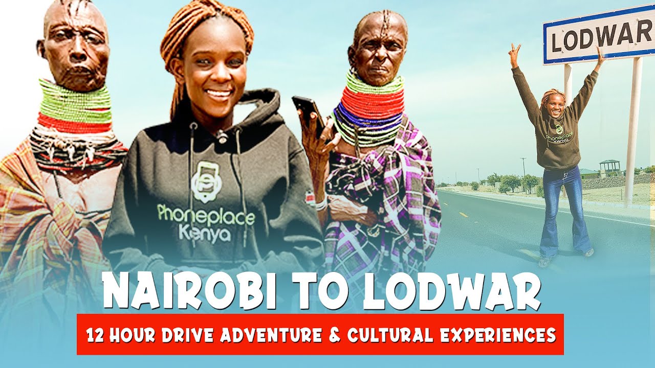 Fans, Shopping, Stick House Culture & Scenic Drive | Lodwar to Nairobi Road Trip - Dem wa Fb