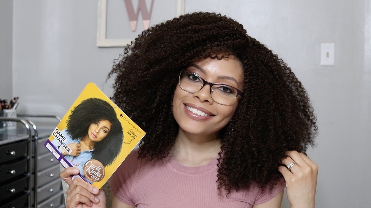 GAME CHANGER WIG | Natural Curly Hair wig 4b-4c