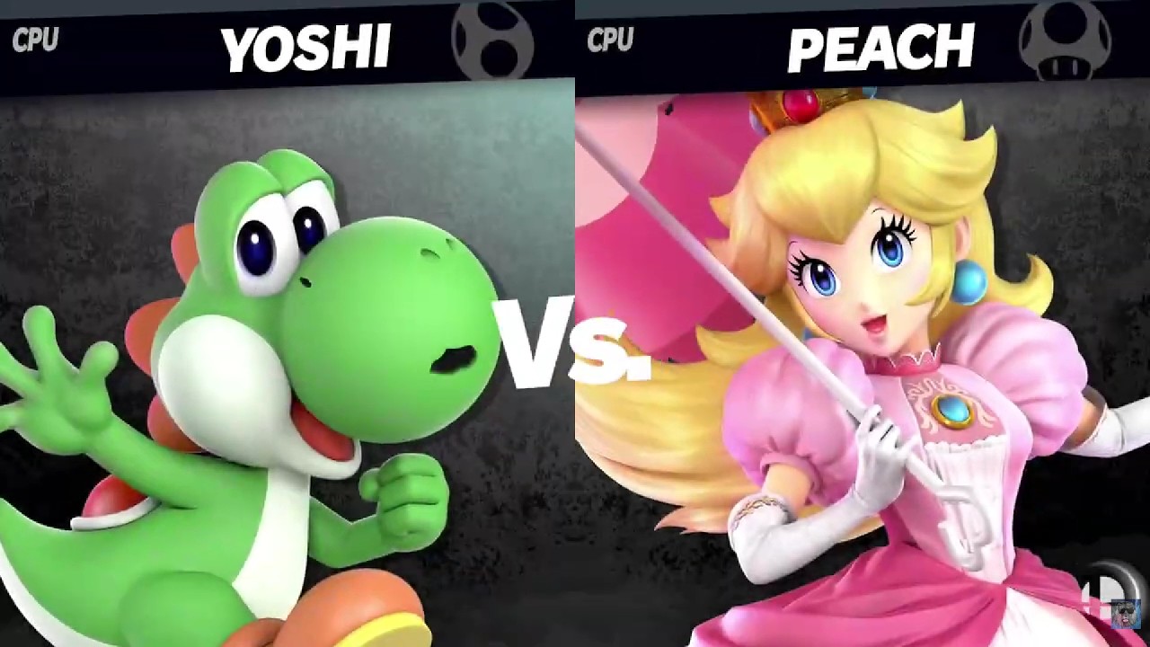 Super Smash Bros. Ultimate - Battle #3313 Yoshi VS Peach