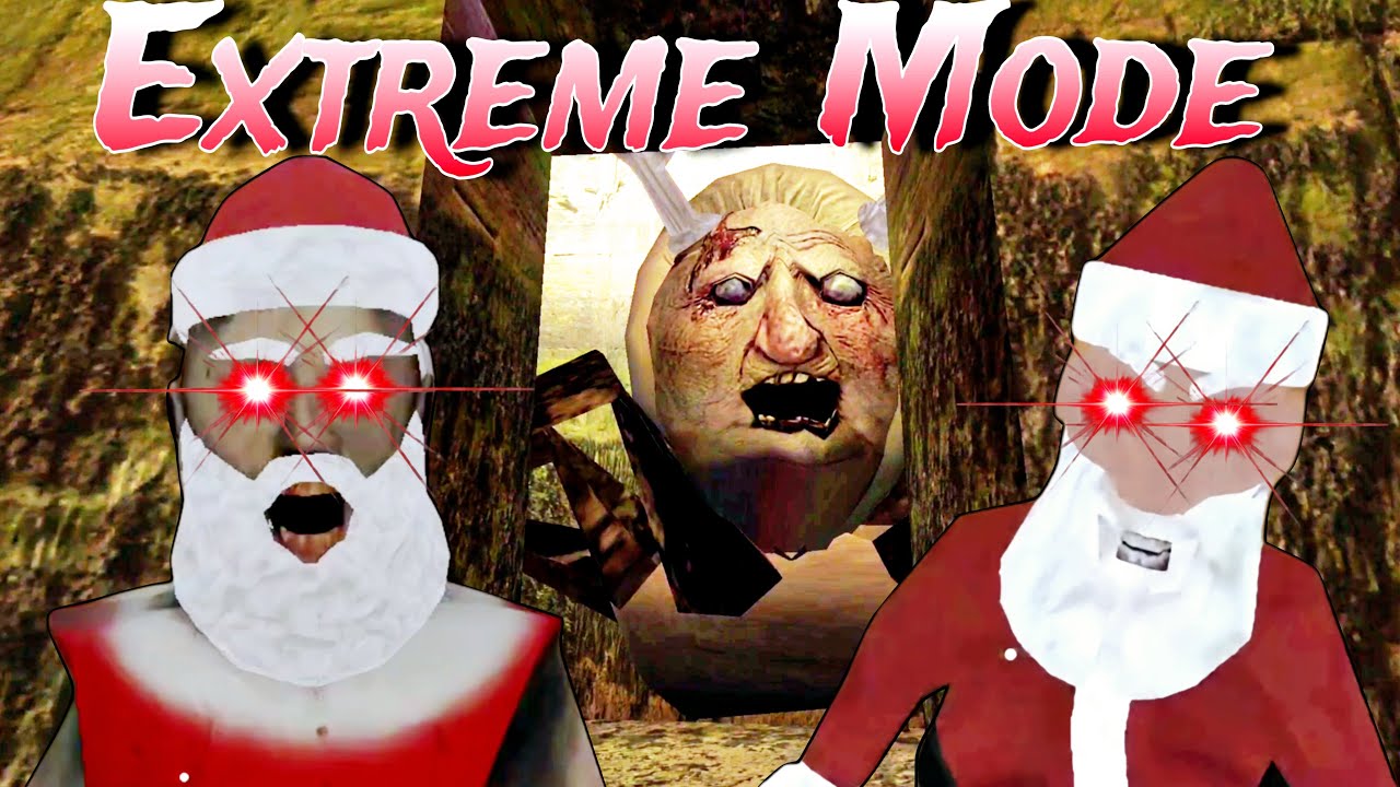 Granny V1.8.8 Christmas Theme Extreme Mode All Escape Routes Unlocked