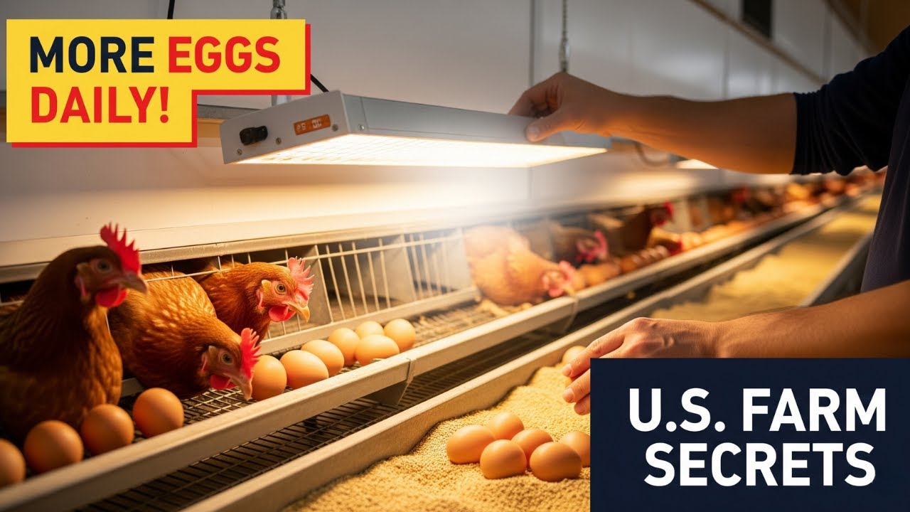 Boost Egg Production the American Way: Lighting, Nutrition & Hen Care