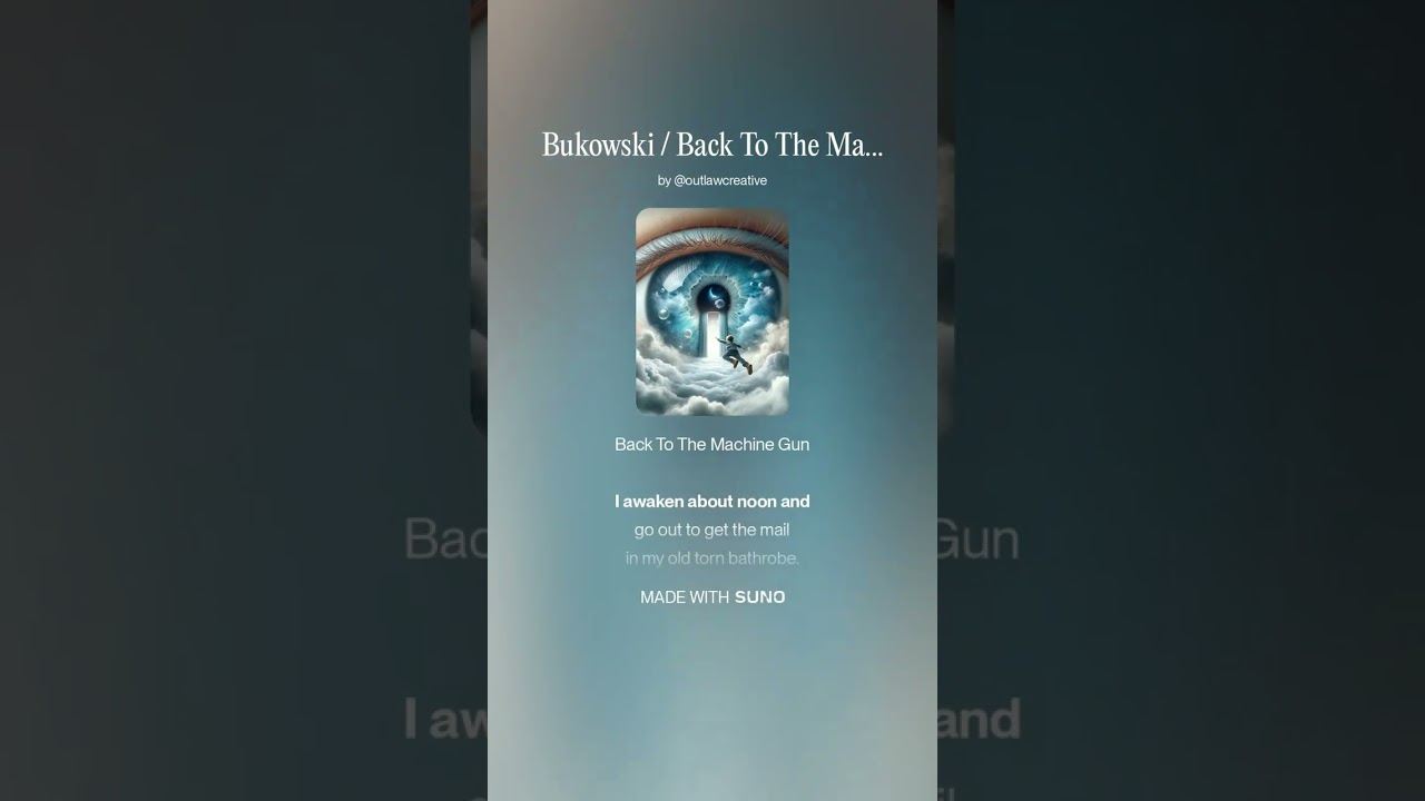 Bukowski / Back To The Machine Gun