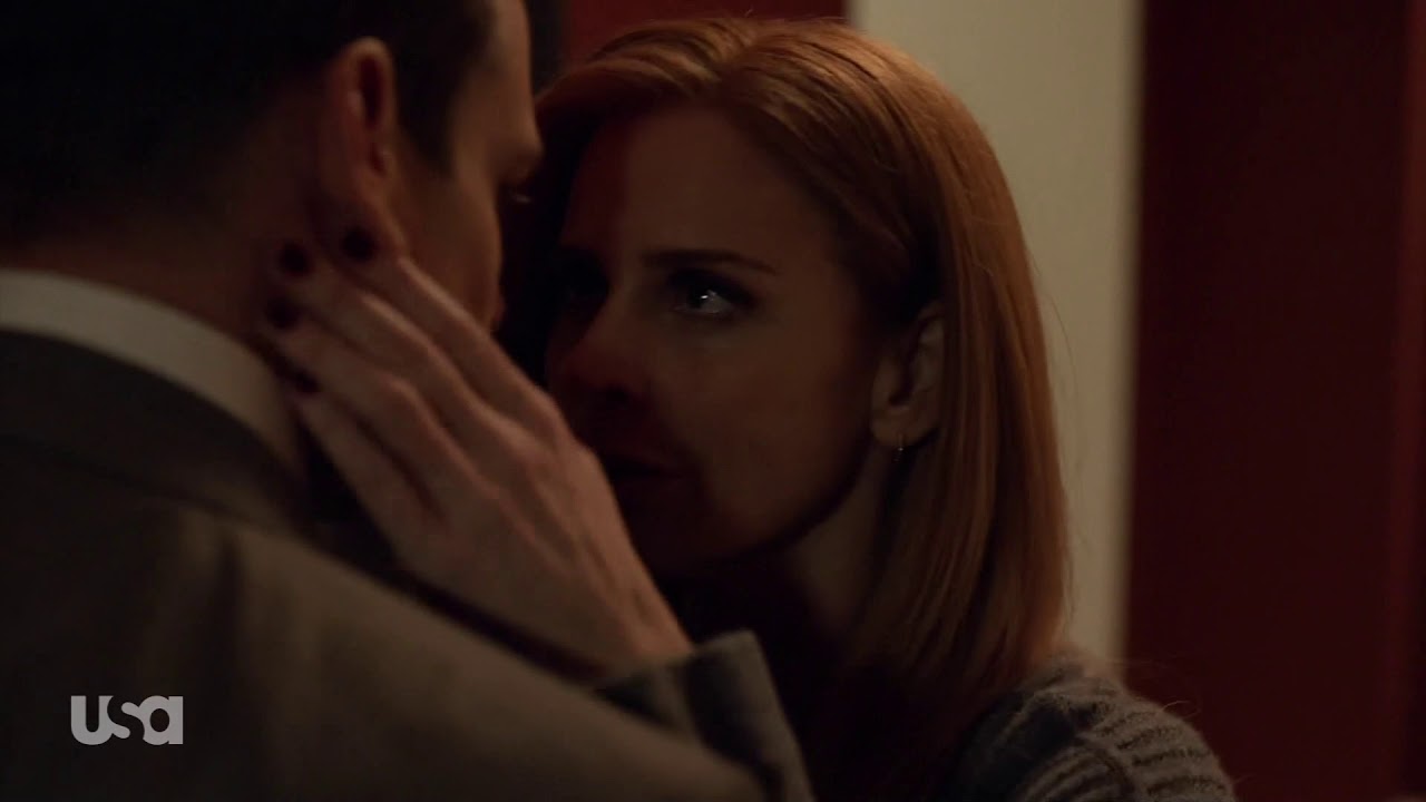 donna & harvey kiss (edited w/ waves)