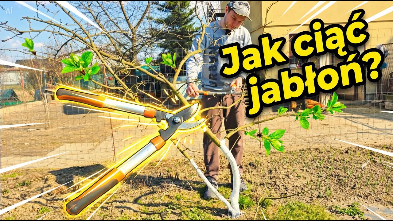 Jak ciąć jabłoń krok po kroku? Co wycinać najpierw
