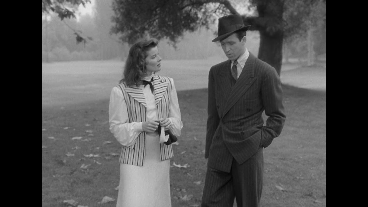 Katharine Hepburn & James Stewart - The Philadelphia Story 1940