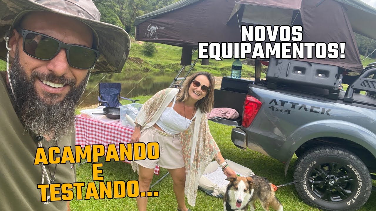Expedição rumo ao Ushuaia à vista, teste de novos equipamentos e camping Leão da montanha!