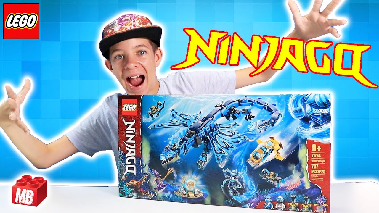 NEW Lego NINJAGO Water Dragon 2021 BUILD REVIEW 71754 PLAY
