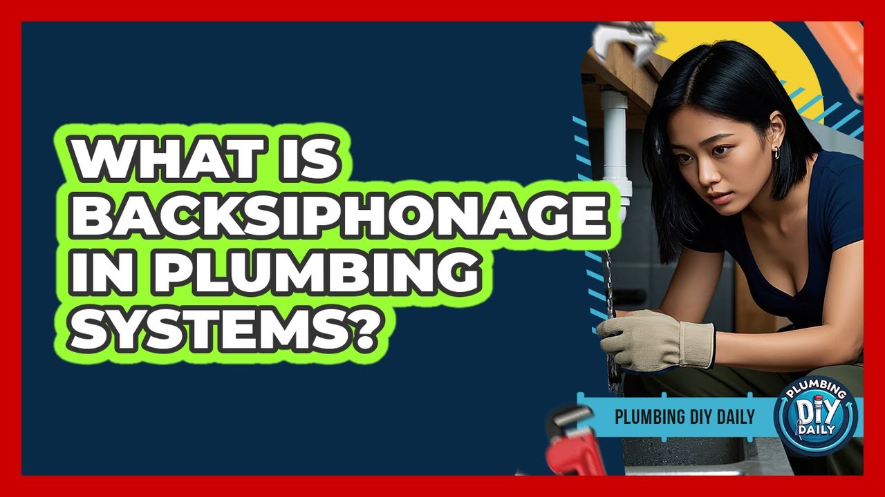 What Is Backsiphonage In Plumbing Systems? - Plumbing DIY Daily