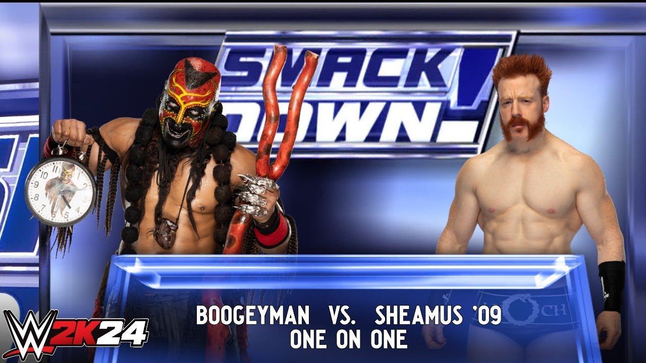 Полный матч - Бугимен против Шеймуса '09: Одиночный матч на Smackdown | WWE 2k24