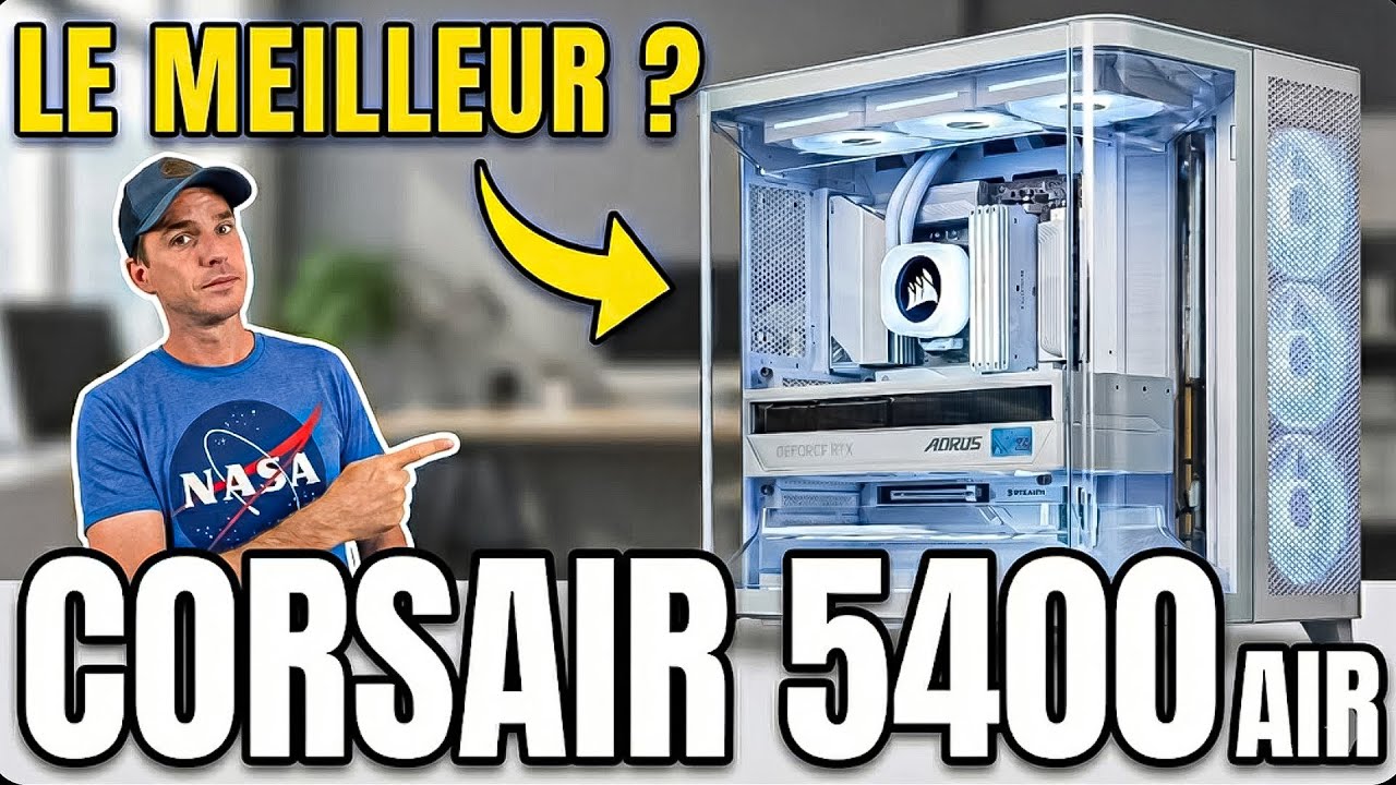 Le meilleur Boitier Pc Gamer le Corsair 5400 AIR 🔥