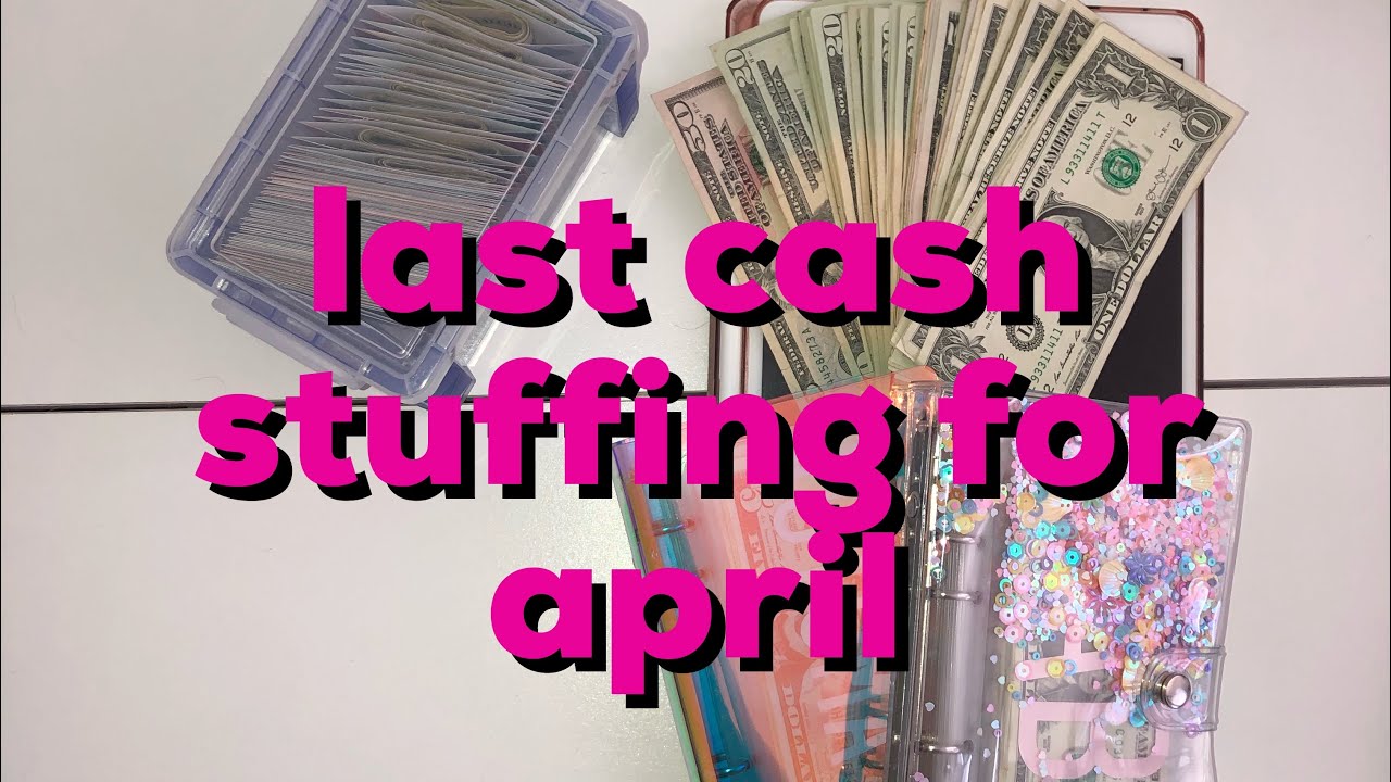LAST april cash stuffing #4 (waitress income)