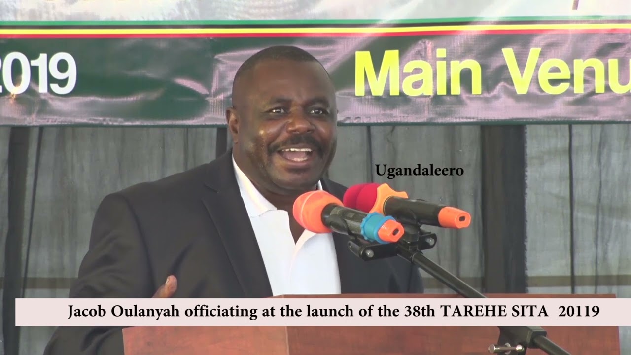 Jacob Oulanyah officiating at the launch of the 38th TAREHE SITA 2019