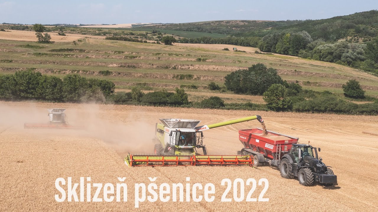 #1 Slovenská žňová tour 2022 🇸🇰 - 2x CLAAS Lexion 8900TT, 780, Deutz Fahr Warrior, John Deere S770🤩