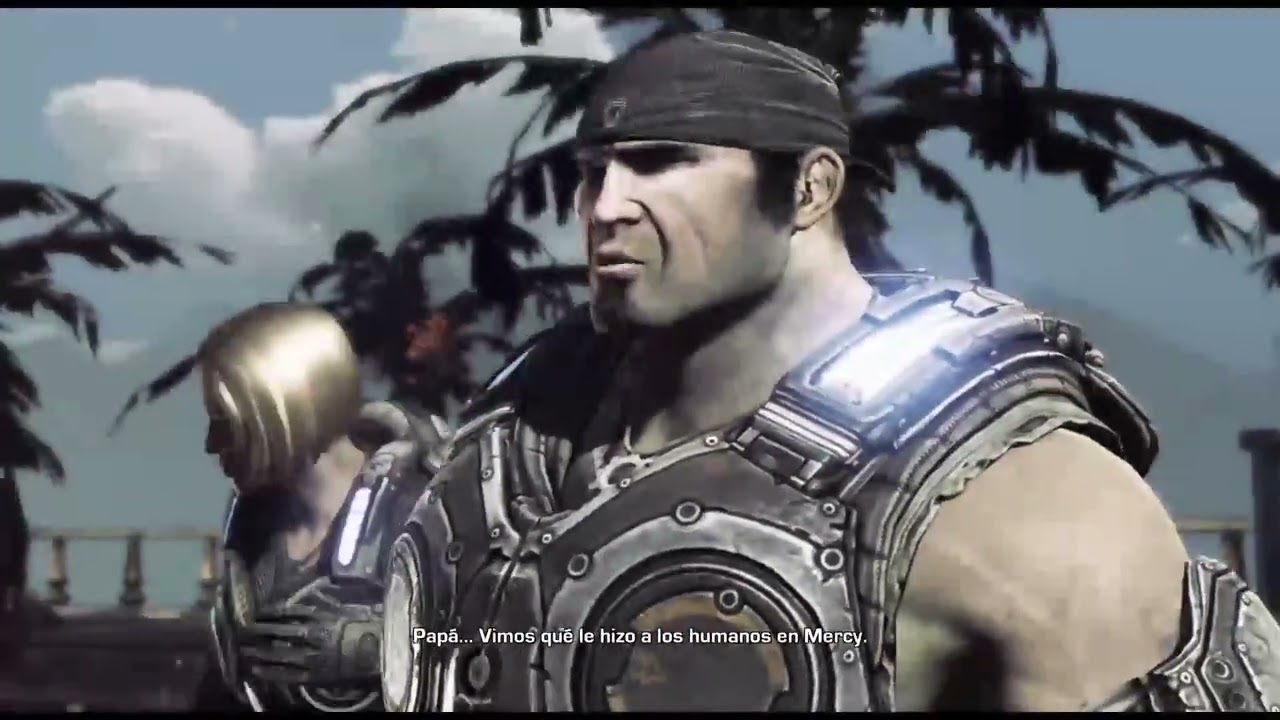 Lobito vs reina myrrah.  (Gears of war 3 Gameplay en español latino)