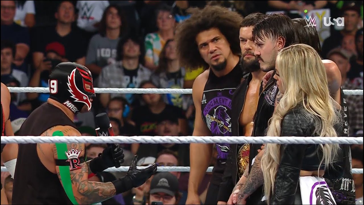 Rey Mysterio confronts Dominik - WWE RAW 8/26/2024