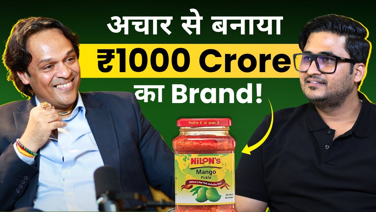 Building a 1000 Cr FMCG Brand in India &mdash; Nilon's | Dipak Sanghavi, CEO of Nilon's | Vinay Vimarsh
