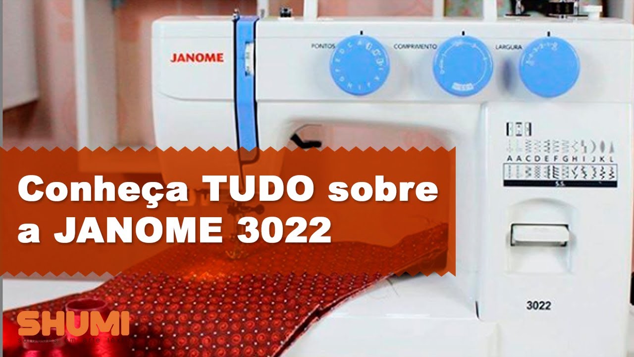 Máquina de Costura - JANOME 3022