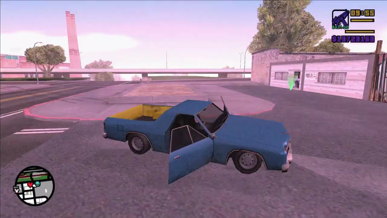 GTA SA [PC] (Rainbomizer Mod) Gameplay 69 (Driving & Pilot School, Story & Wang Cars Missions)