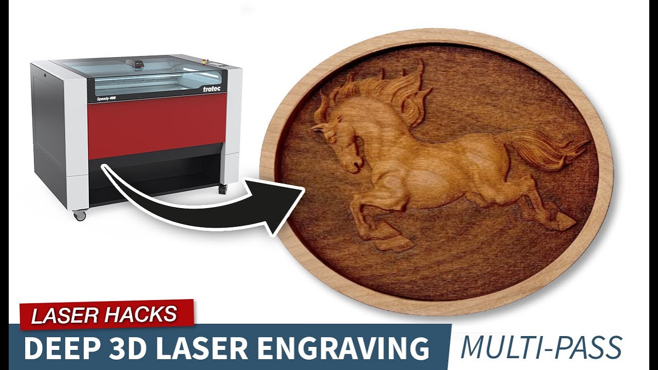 Laser Hack: Achieving High-Quality Deep Engraving with Multi-Pass Technique