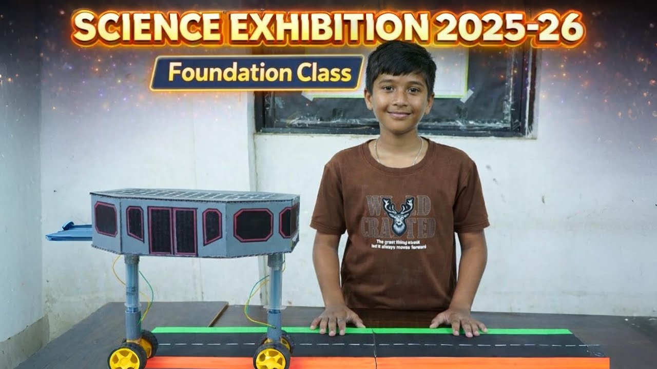 “Future Transportation Model by Parth Ukey | Career Xone Gondia | Class 6–7 Pre Foundation”