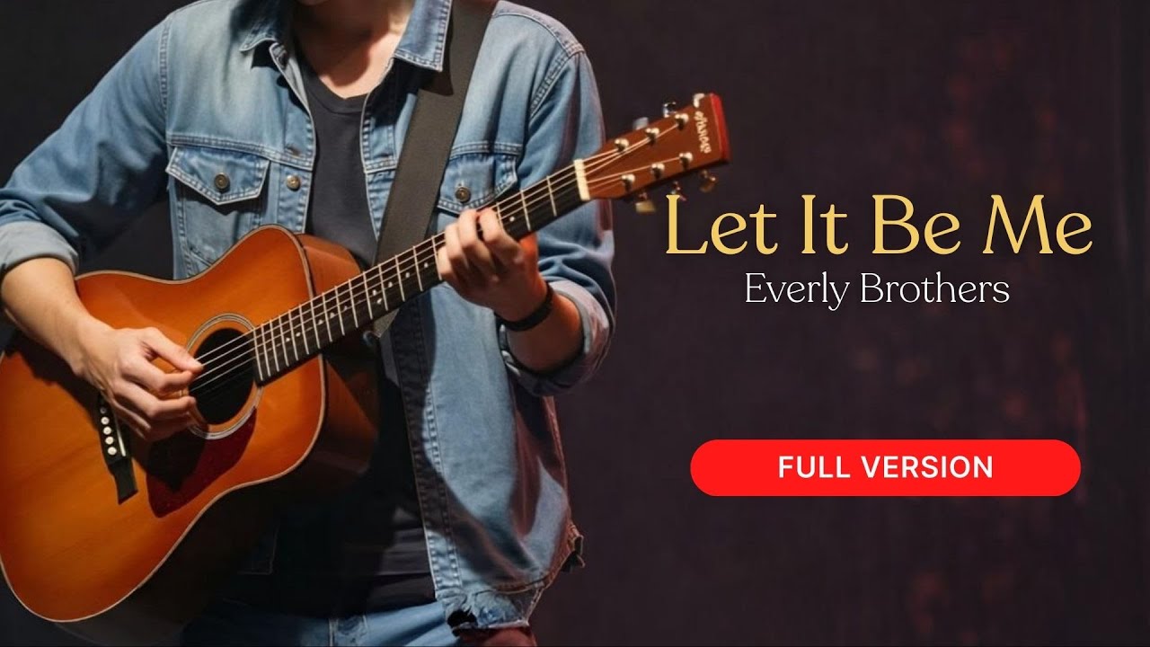 LET IT BE ME ~ The Everly Brothers | EASY Fingerstyle Guitar Lessons TAB