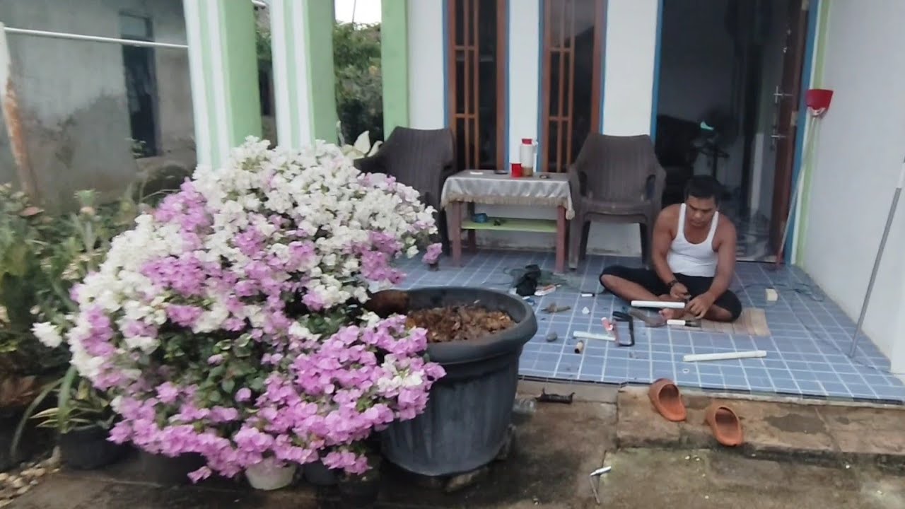 Ternyata bisa juga suamiku merajuk||minggat mandi gara
