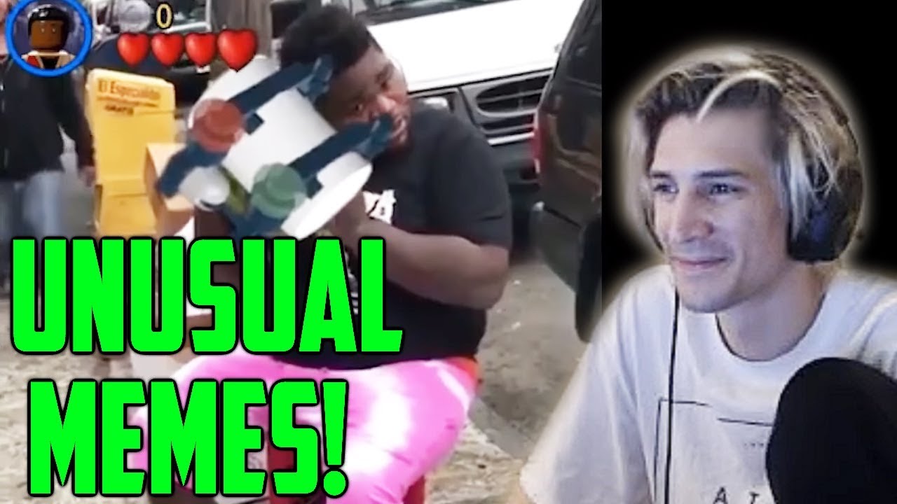 xQc Reacts to UNUSUAL MEMES COMPILATIONS with Chat! | xQcOW