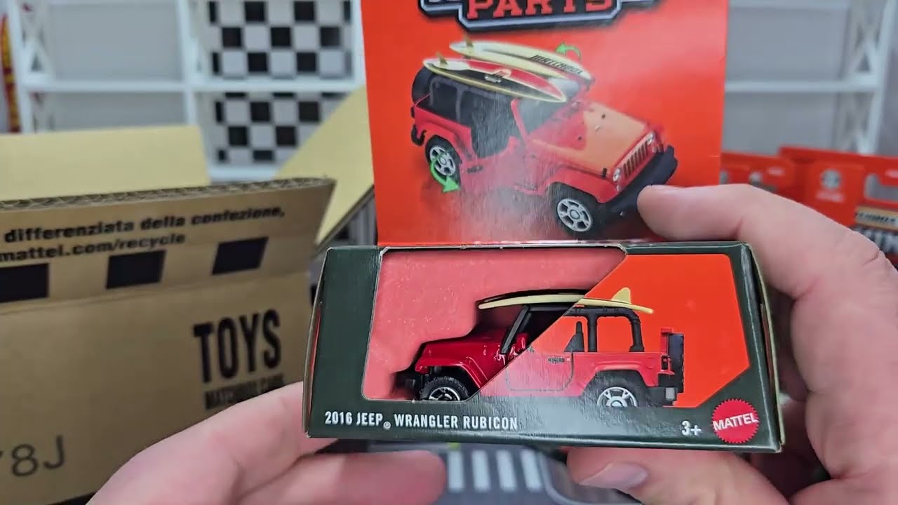 Распаковка: Набор подвижных деталей Matchbox 2026 - Микс 1