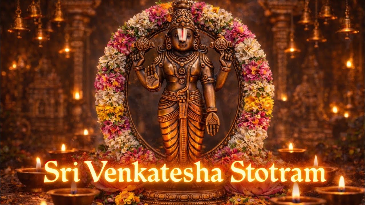 Sri Venkatesha Stotram | Powerful Tirupati Balaji Mantra for Wealth, Peace & Success