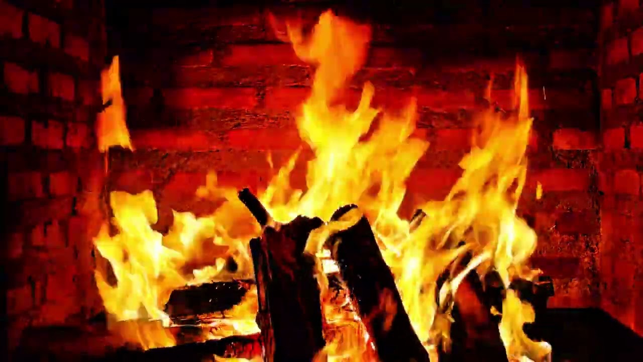 Peaceful Winter Firelight for Cozy Home Evenings 🔥