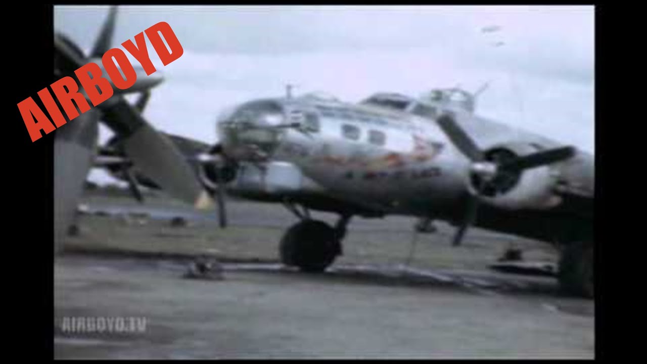 Bit O' Lace - 709th Bomb Squadron B-17 Film