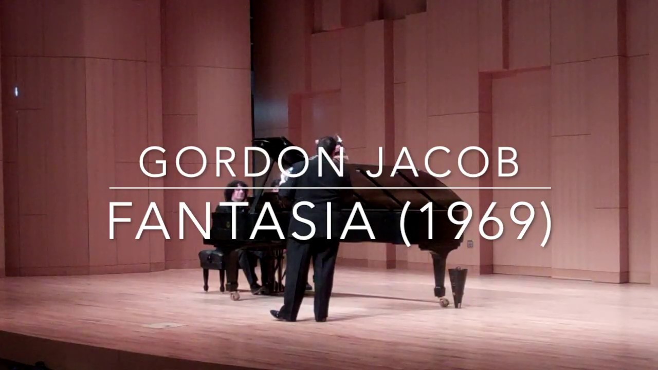 Gordon Jacob's Fantasia performed by euphonium soloist David Childs
