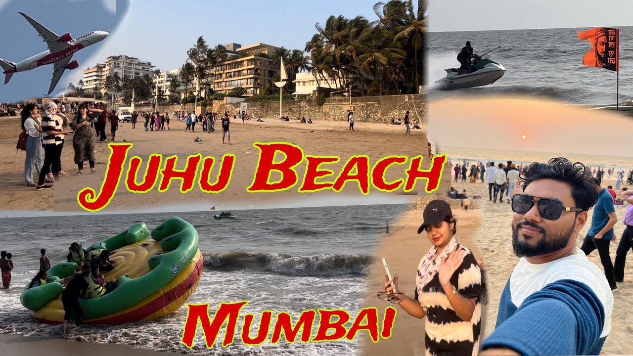 Thane Station to Juhu Beach Mumbai by train