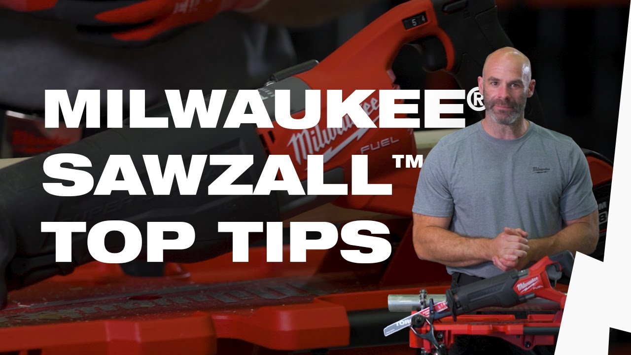 5 лучших советов по использованию MILWAUKEE® Sawzall™