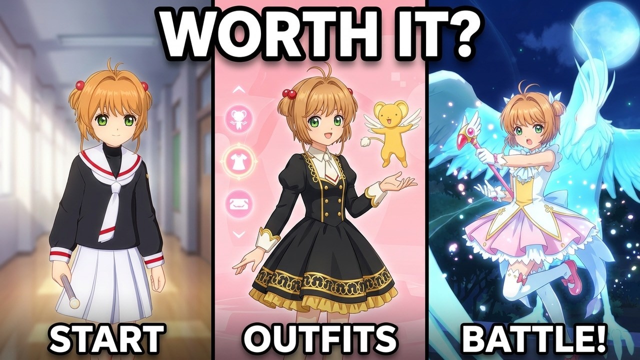 Cardcaptor Sakura Memory Key Gameplay - Is It Worth It?