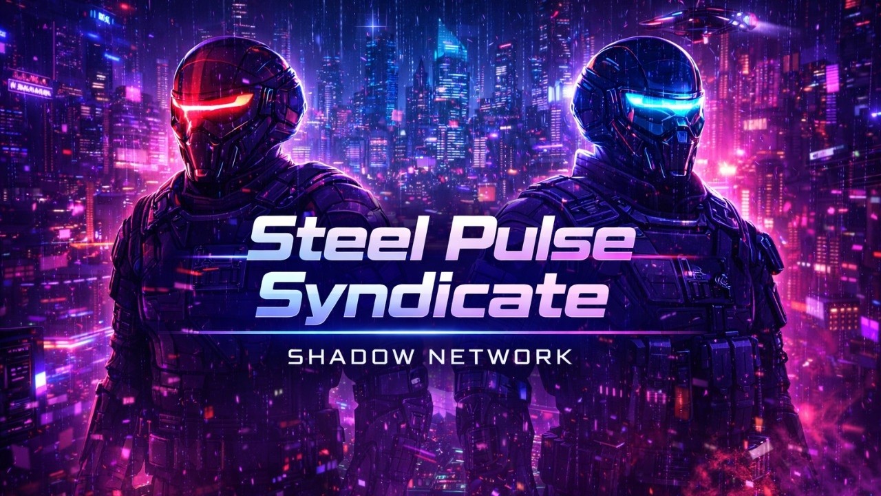 Steel Pulse Syndicate — Dark Phonk Drift Cyberpunk Night Drive ⚙️ Sigma Music