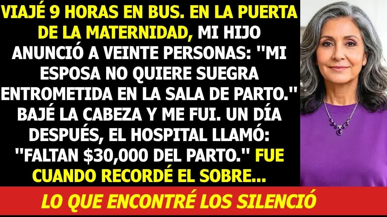 Mi Hijo Me Expuls&oacute; Del Nacimiento de Mi Nieto Frente a Todos： ＂&iexcl;Sin Suegras!＂ Pero Jam&aacute;s lo Olvidar&aacute;