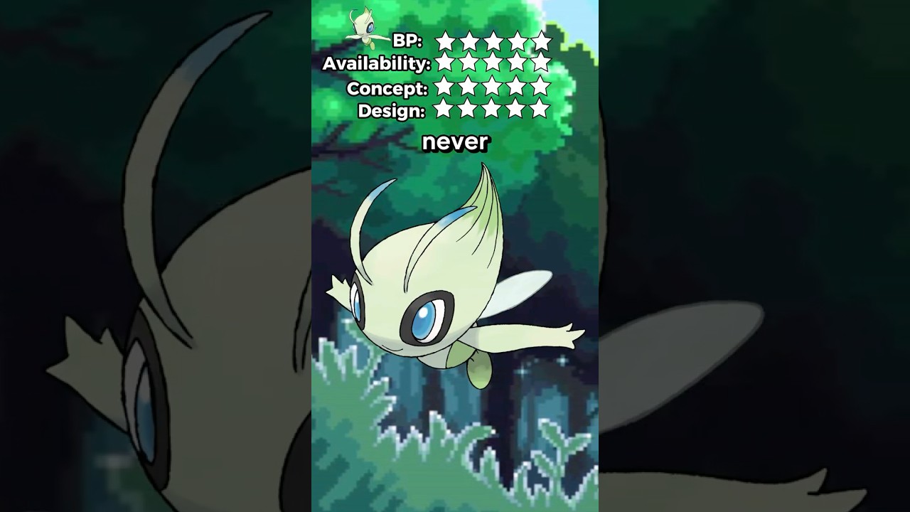 What's the BEST POKEMON Objectively? (kinda) RATE EM' ALL! Ep #251 #Celebi  #rateemall #pokemon